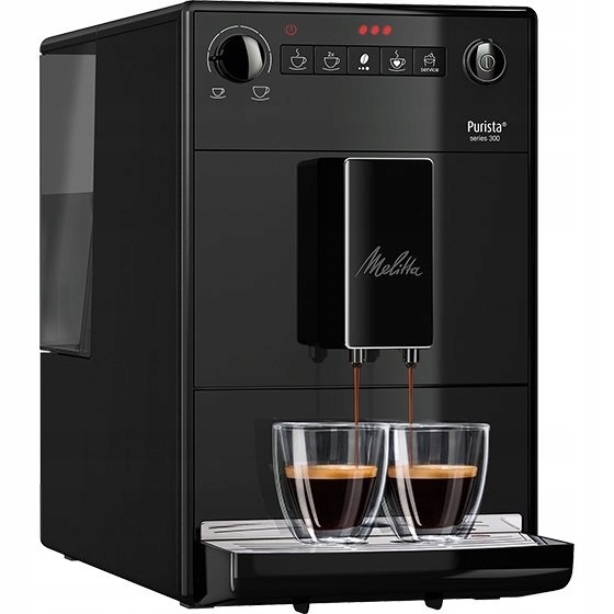 Ekspres do kawy ciśnieniowy Melitta Purista F23/0-002 Pure Black 1450W