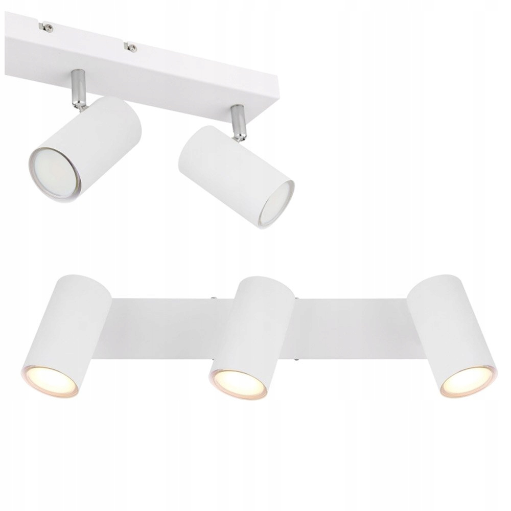 Led reflektor nastavitelný Robby bílý Globo 3xGU10 35W regulace směru