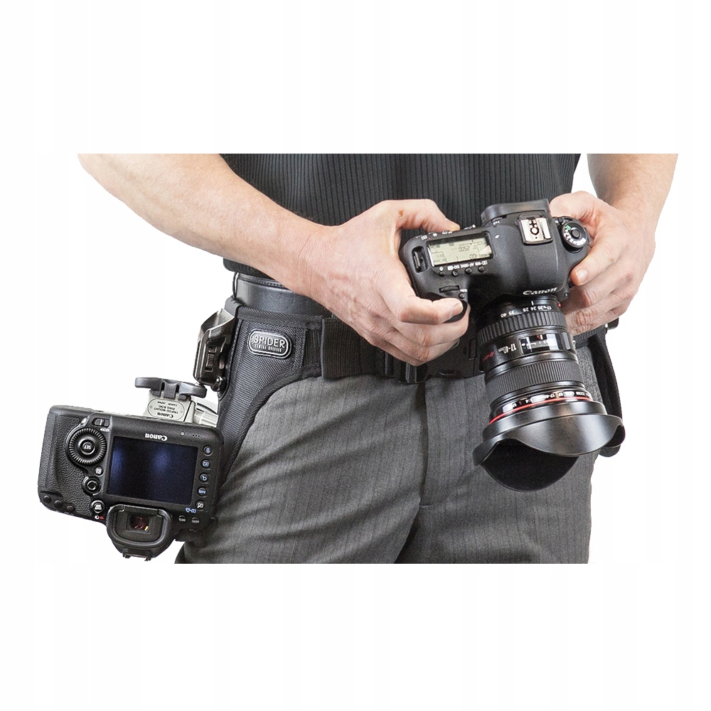 ORYGINALNY PAS FOTOGRAFICZNY DWA APARATY SPIDER PRO DUAL CAMERA SYSTEM V2