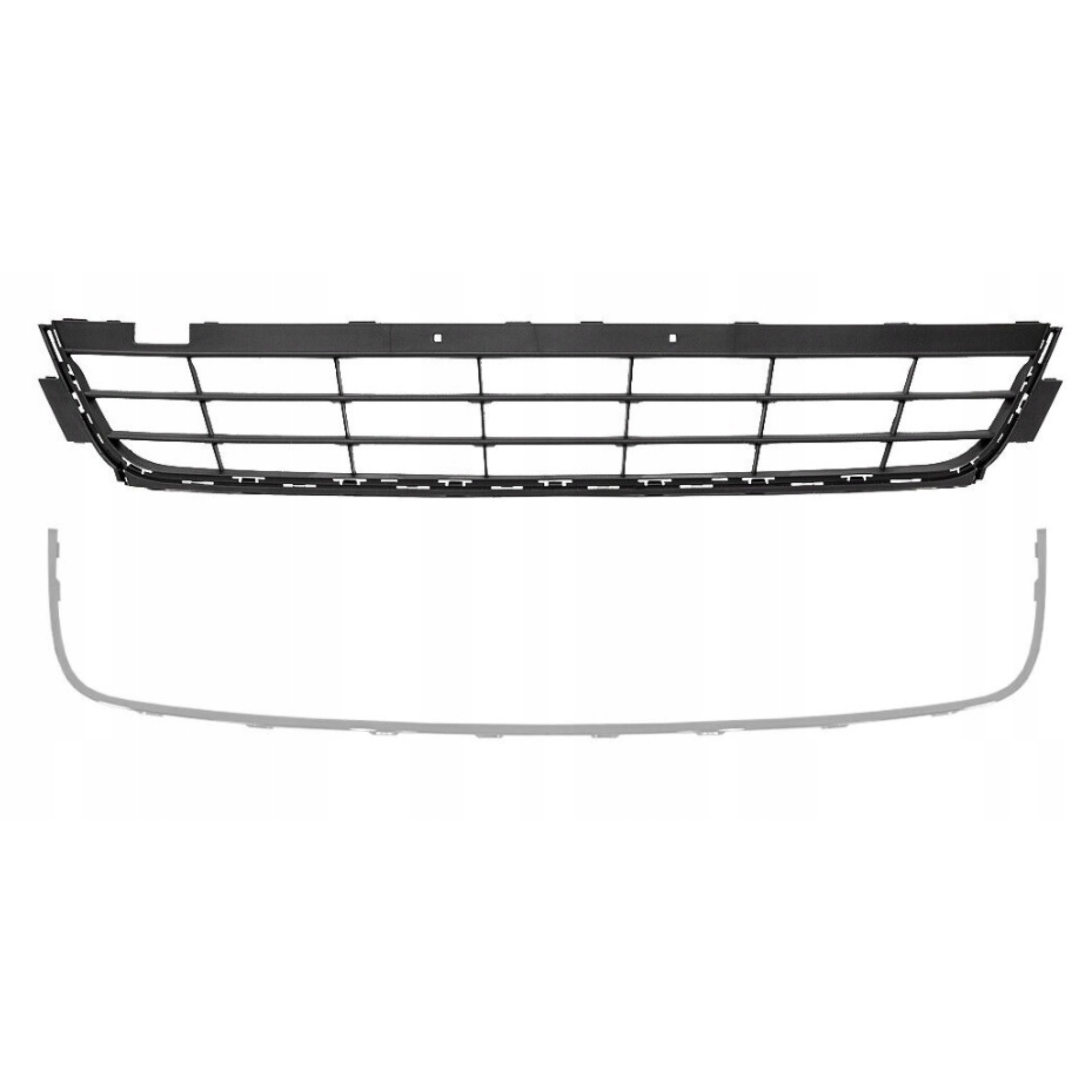 Volkswagen Sharan 2010-2015 Středová Atrapa V Nárazníku Přední Lišta Chrom