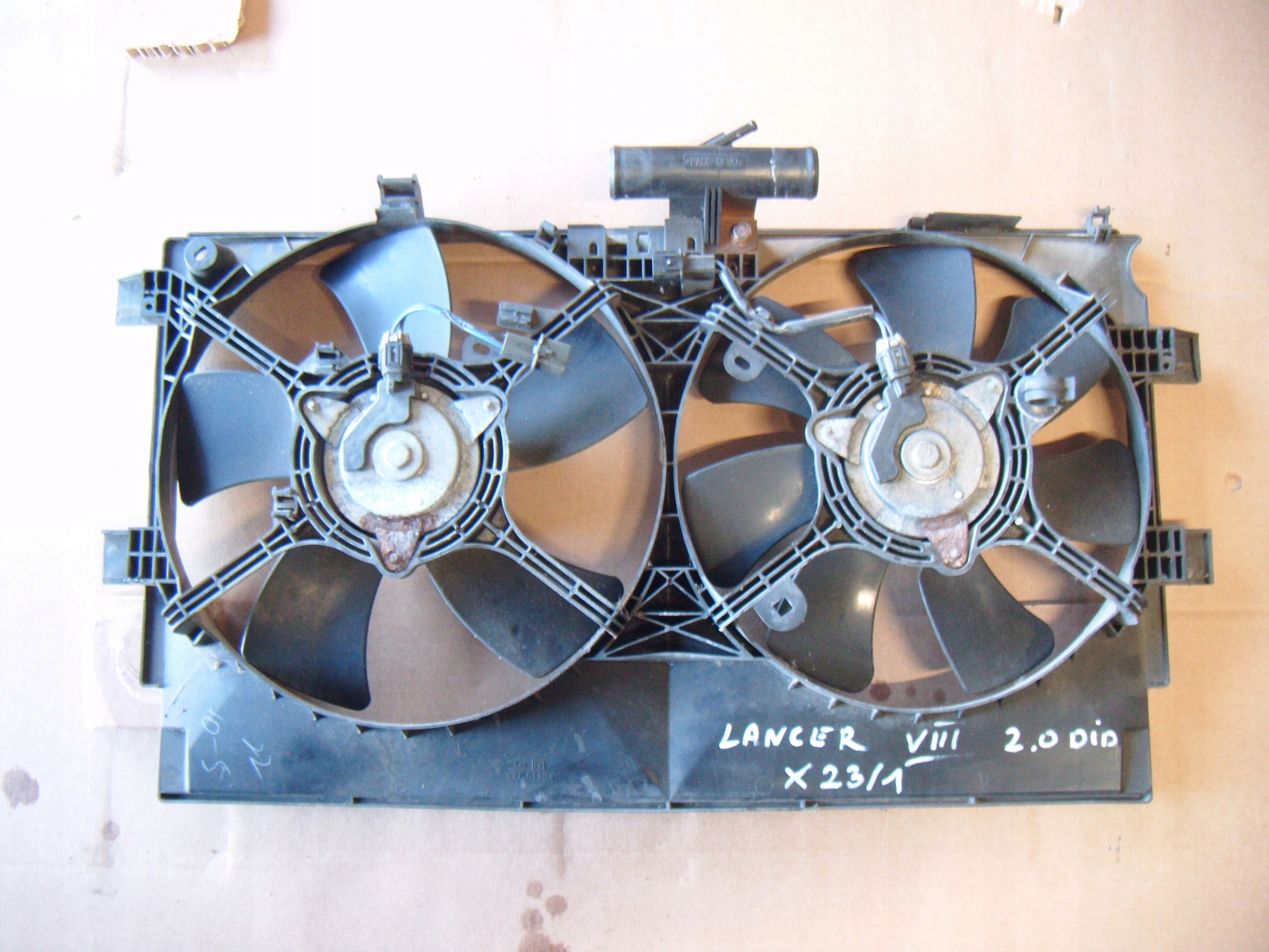 LANCER VIII 8 2.0DID 07-17 WENTYLATORY CHŁODNICY
