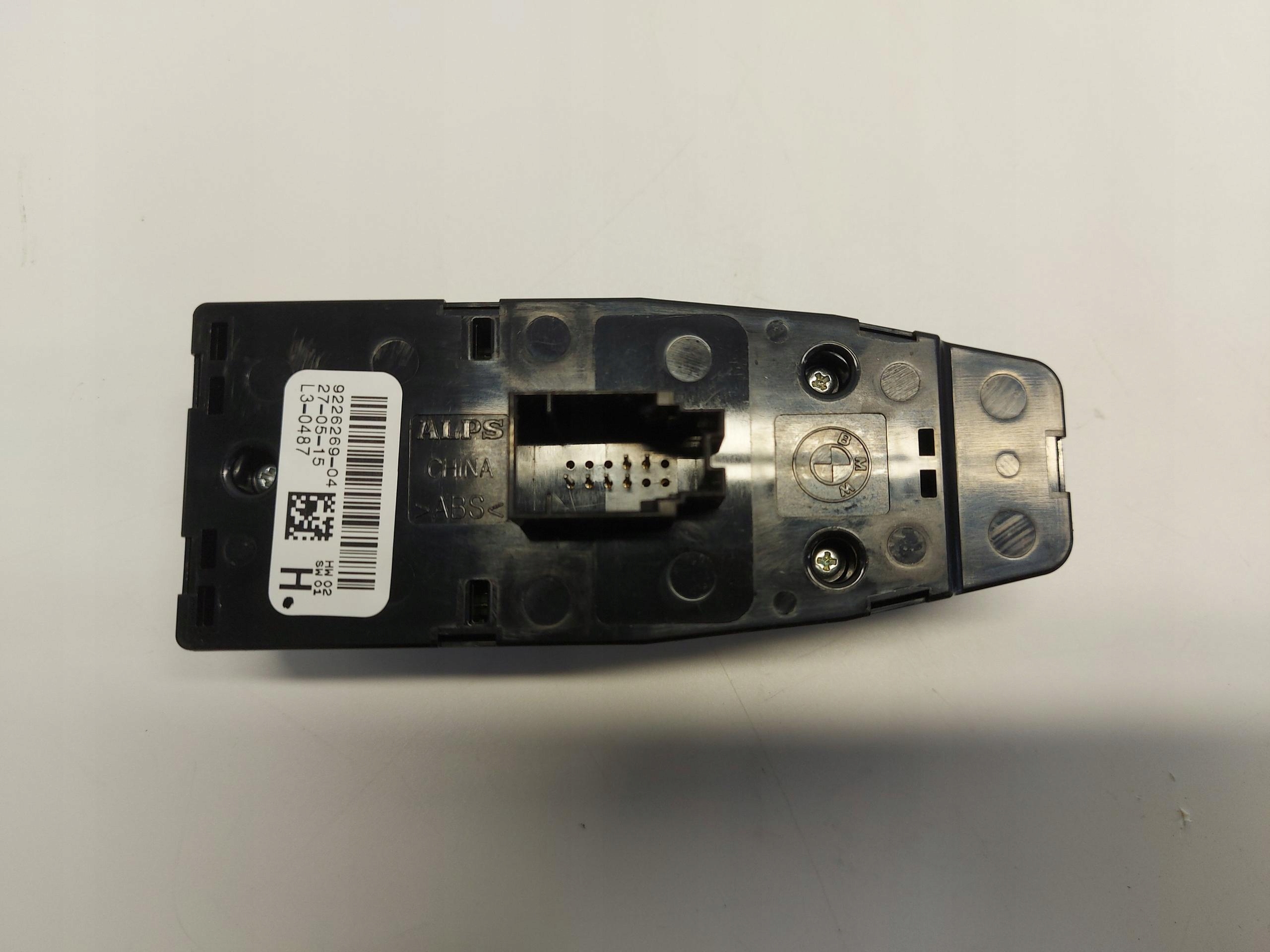 BMW i3 i01 REX window control switch of mirrors front left 9226269