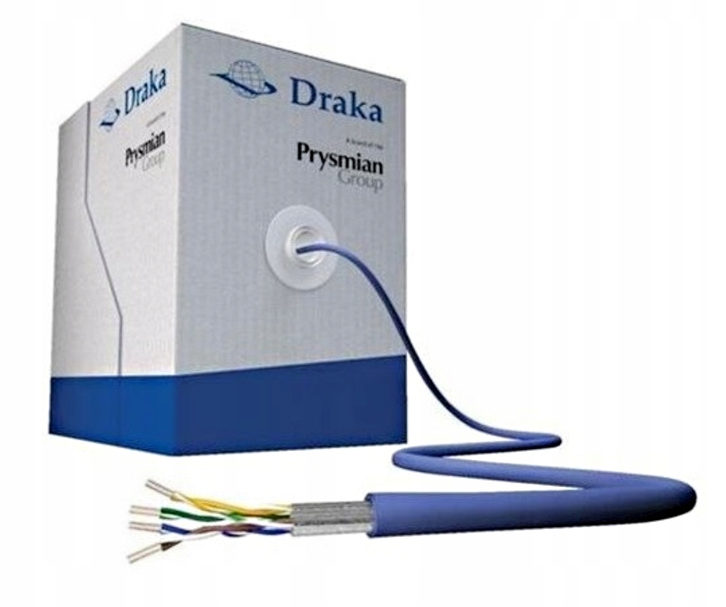 Samozhášecí Utp kabel cat6 Draka UC400 cívka 305 metrů