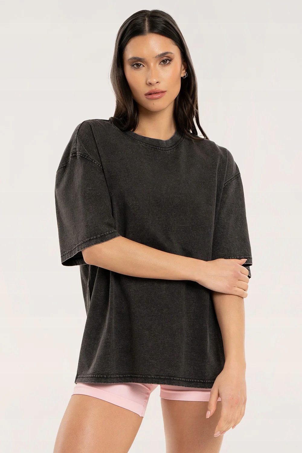 Gym Glamour tričko oversize trust in hip thrusts vel. S/m
