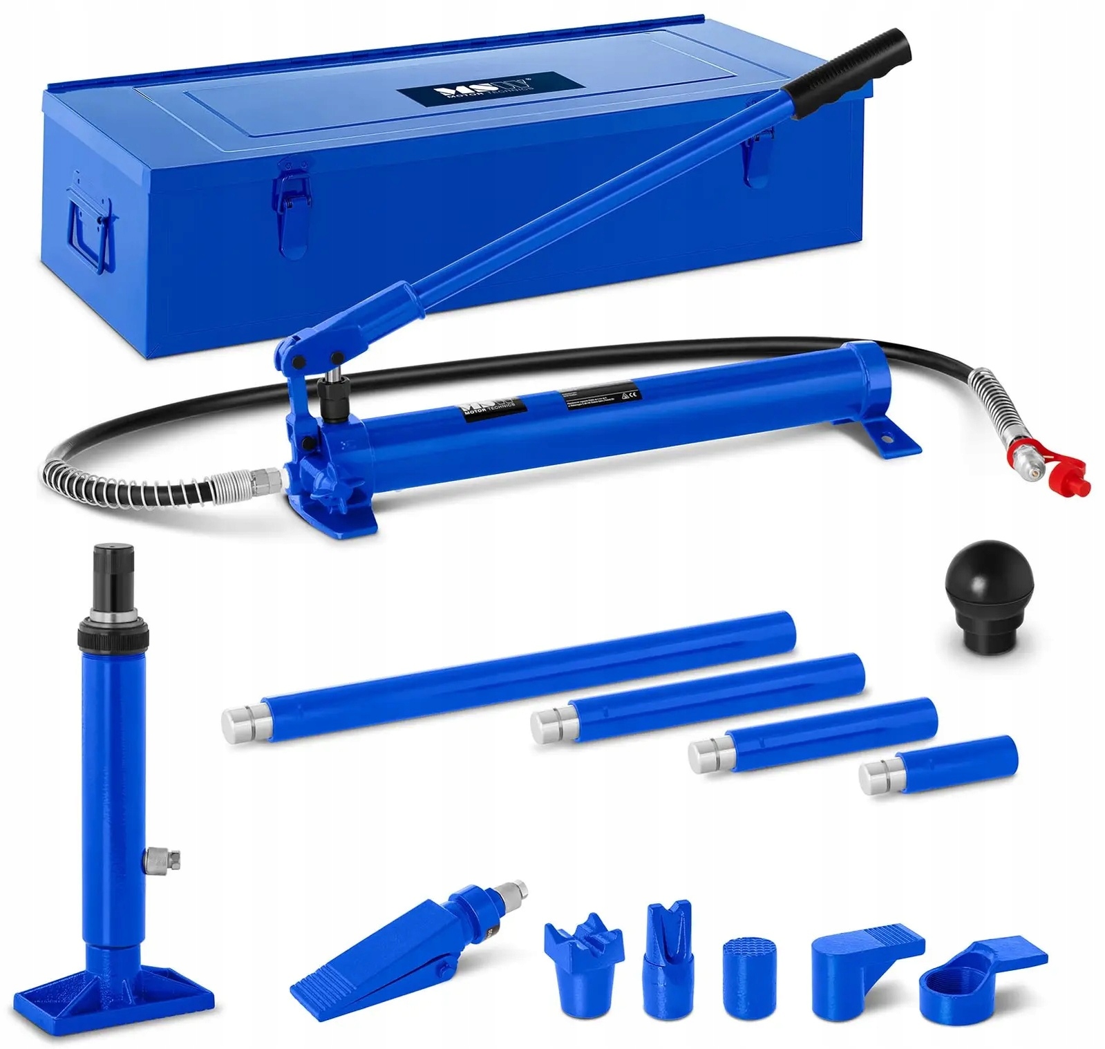 Rozpierak hydrauliczny blacharski 10t 4 przedłużki MSW MSW-KP-10 10060932