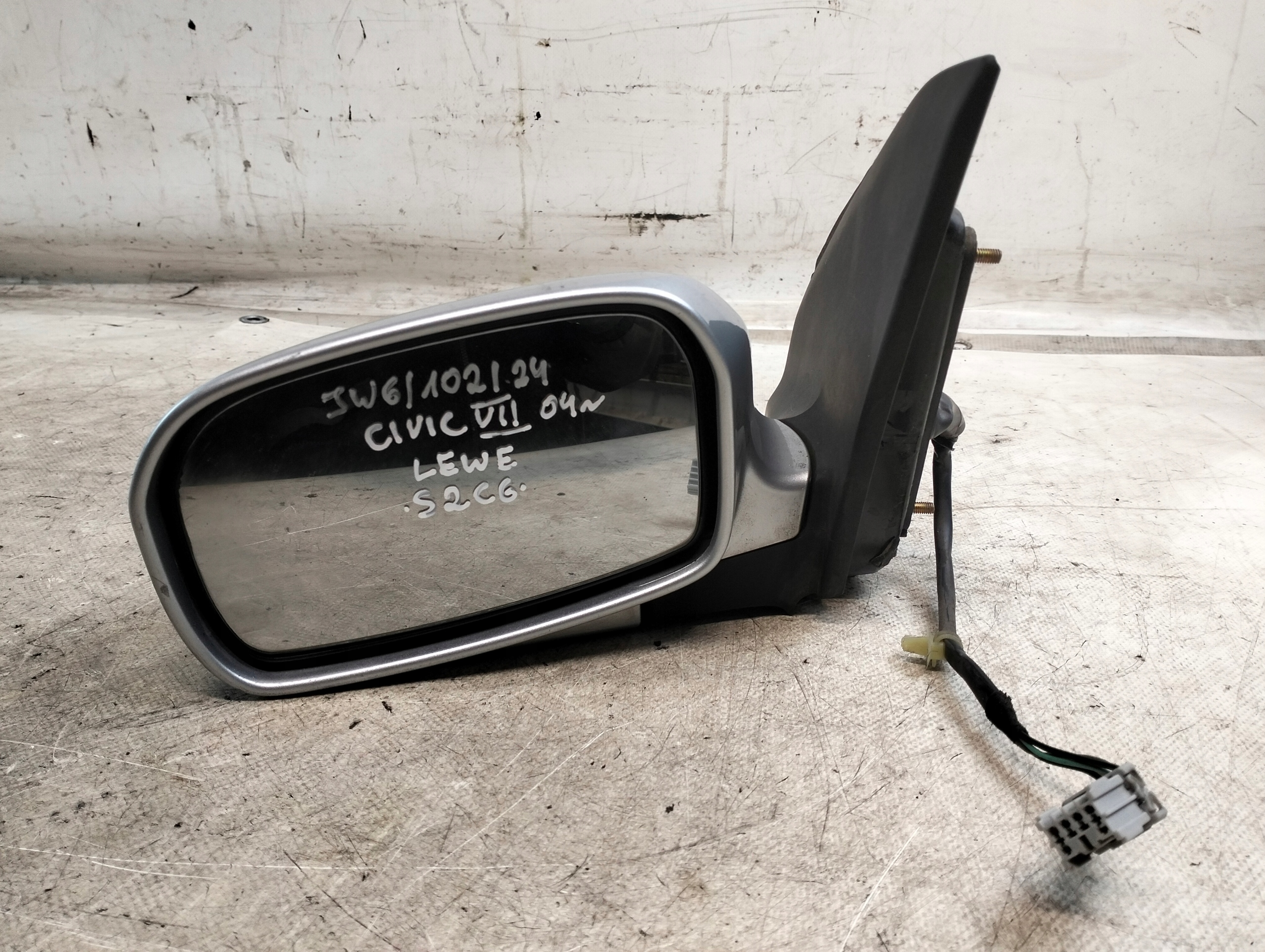 mirror left front HONDA CIVIC VII 1.4 66KW 2004r