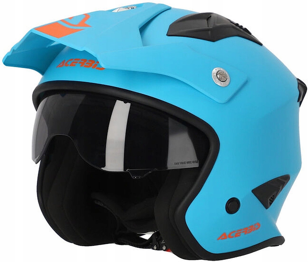 Prilba Acerbis Jet Blenda Ece 22-06 XXL modro-oranžová