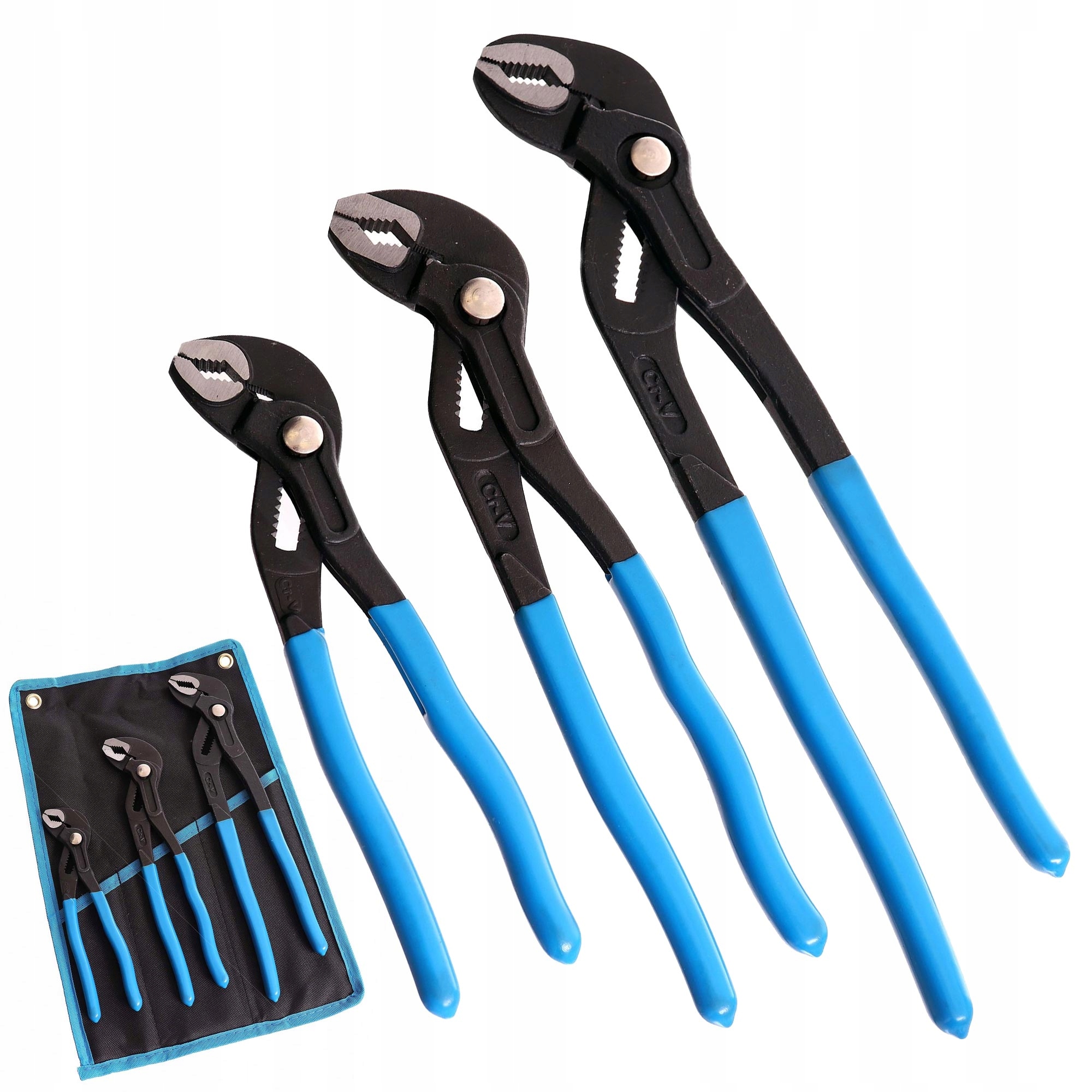 Sada kleští, nastavitelné kleště na trubky Kobra 180 250 330 mm