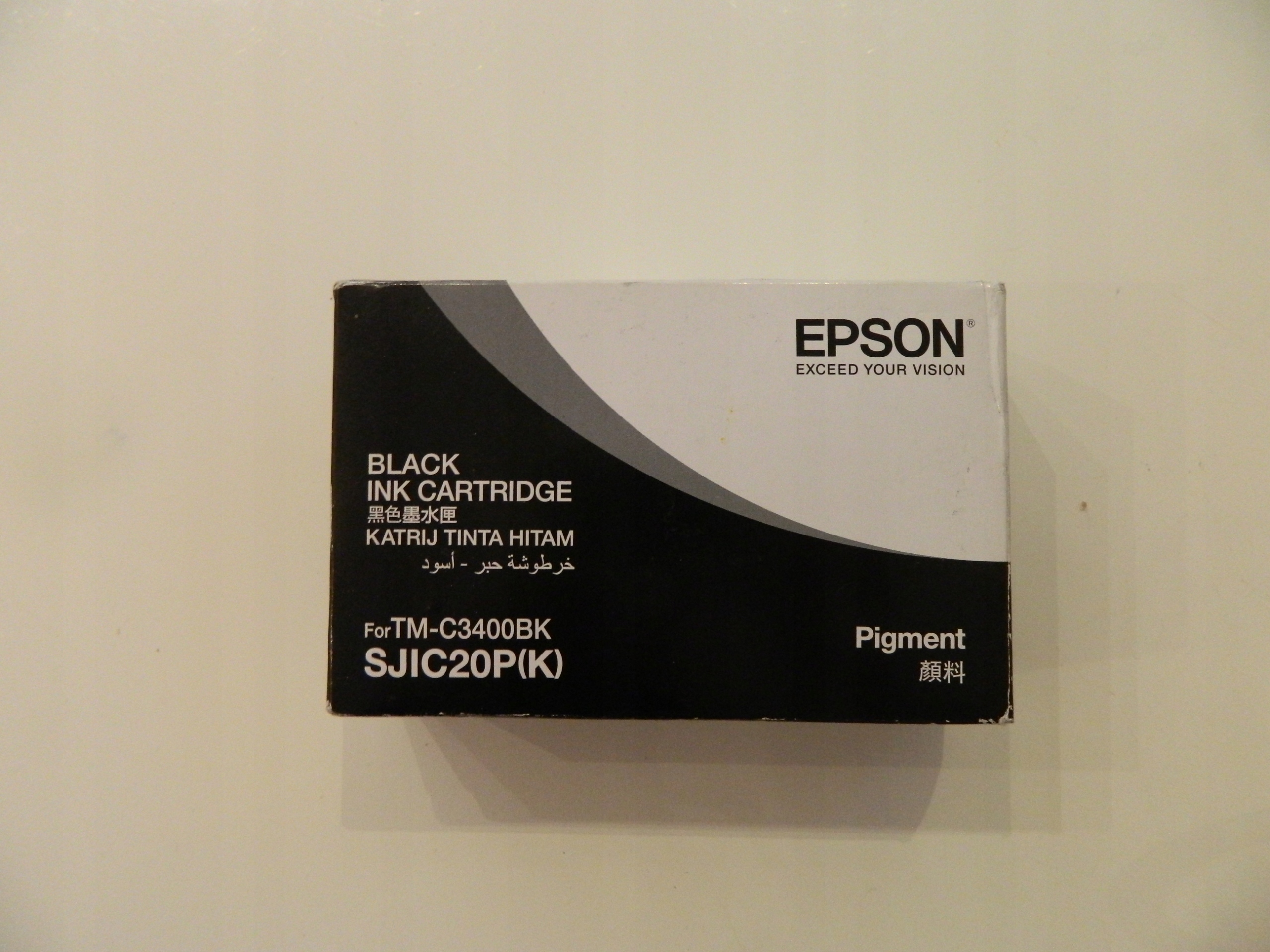 Inkoust Epson SJIC20P(K) Black Originál
