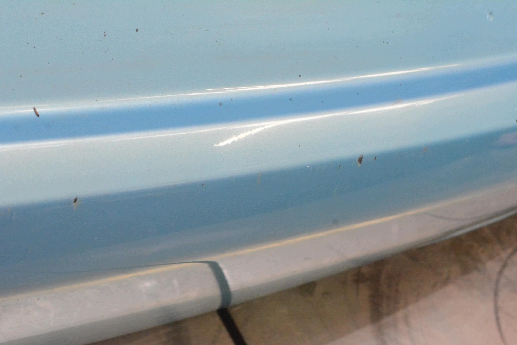 bumper rear part rear blue PDC FORD KA MK2 08-20