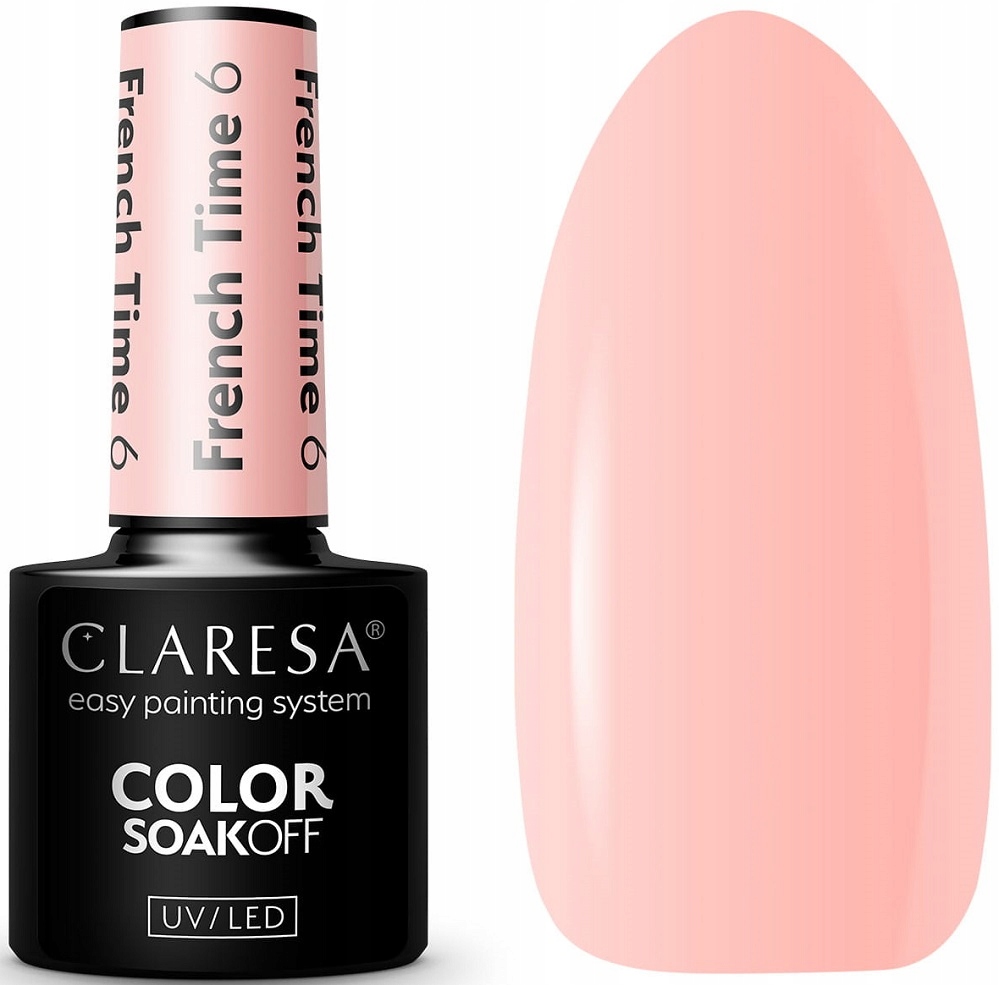 

Claresa Lakier Hybrydowy French Time 6 Puder Róż