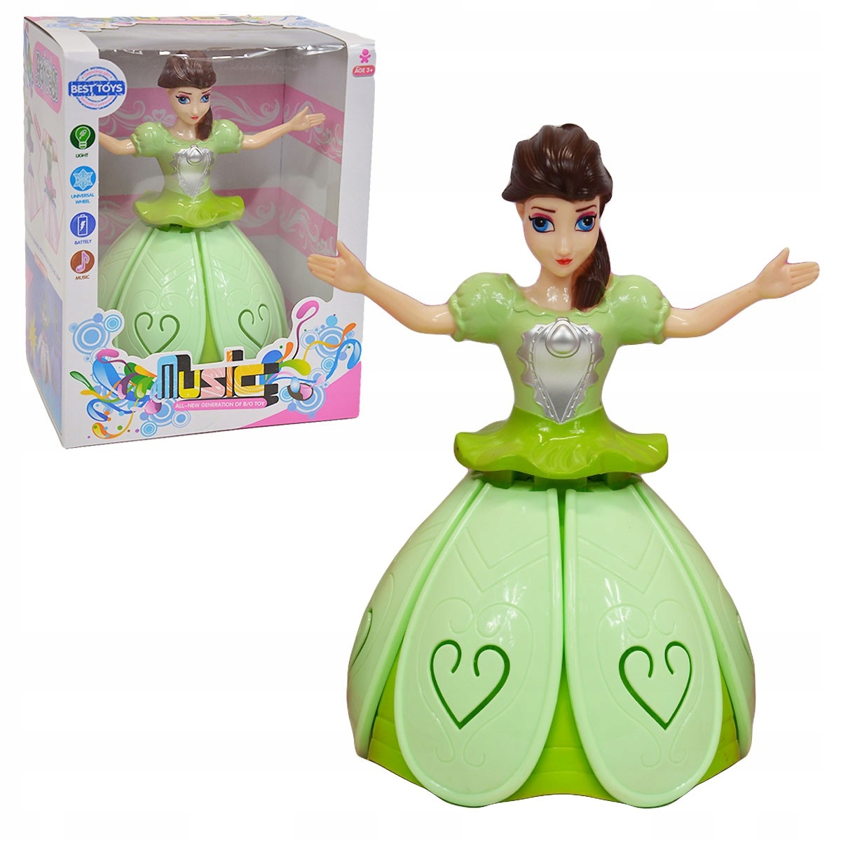 110767 POZYTYWKA LALKA TAŃCZĄCA ŚW DŹ