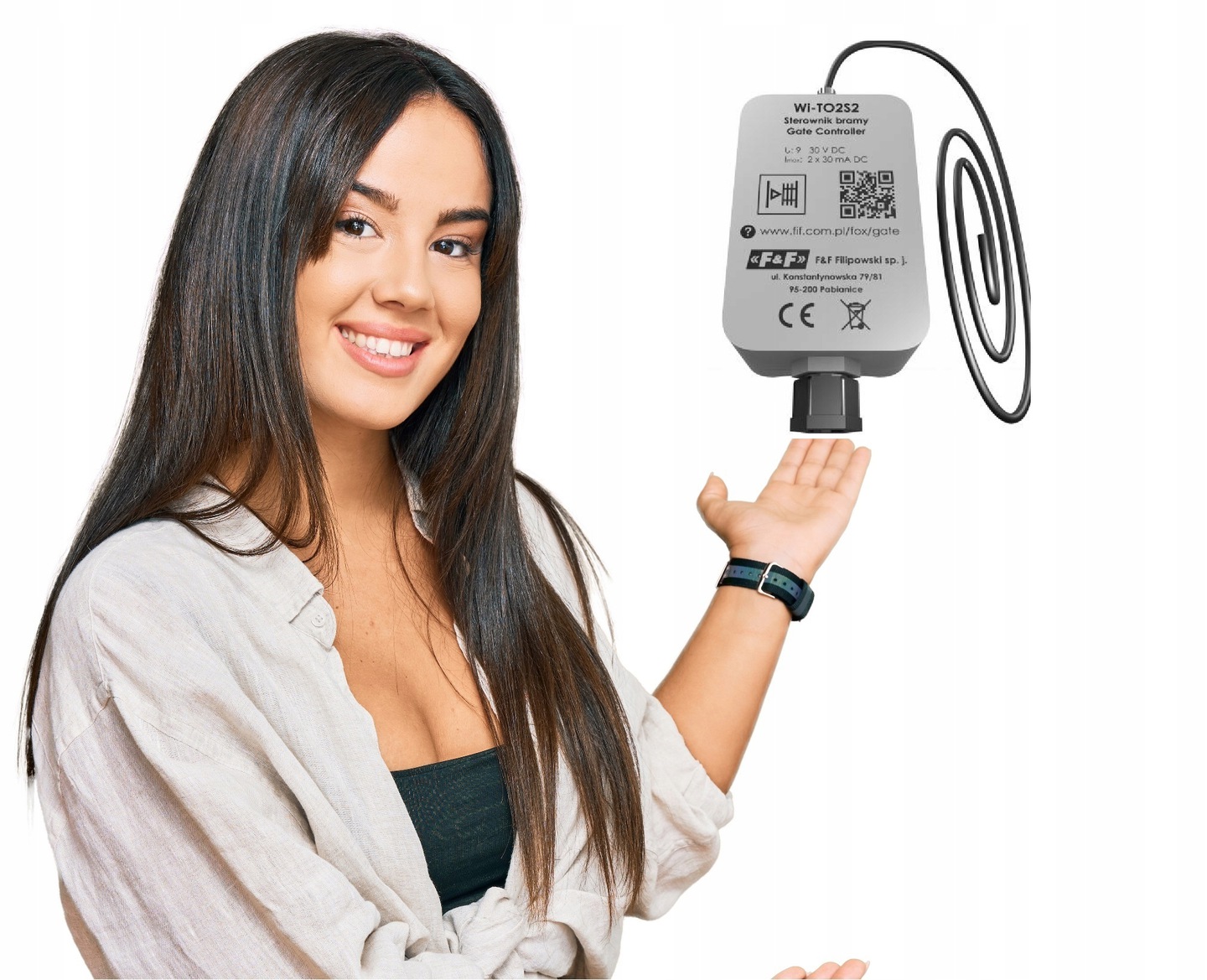 Hermetický Ovladač Brány rH-TO2S2 Lr Fox