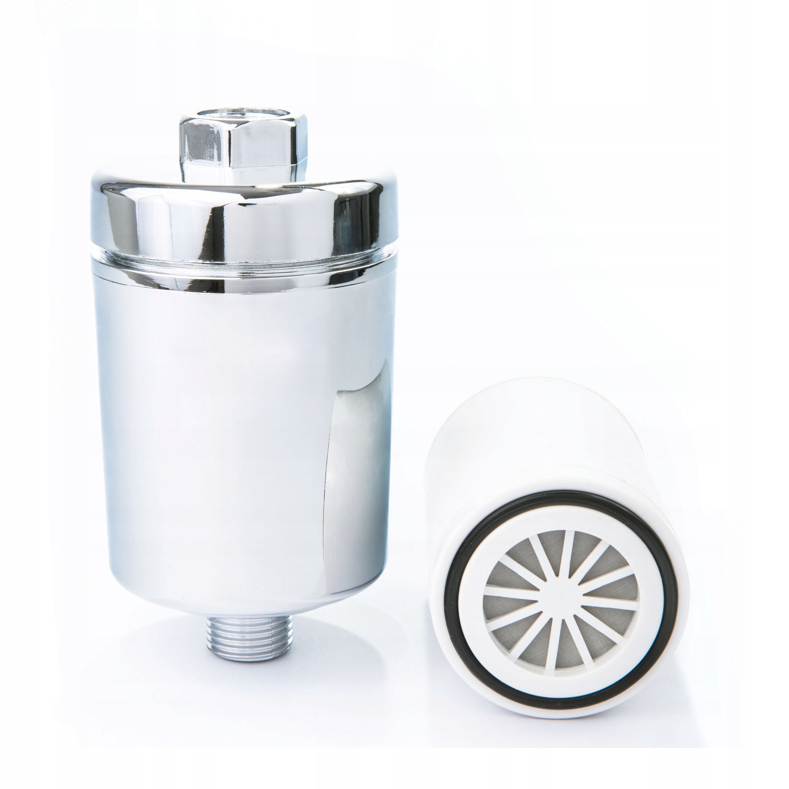 FILTR PRYSZNICOWY GREEN FILTER CHROM HFSHCH AKTYWNY WĘGIEL ZŁOŻE KDF EAN (GTIN) 5902768950205