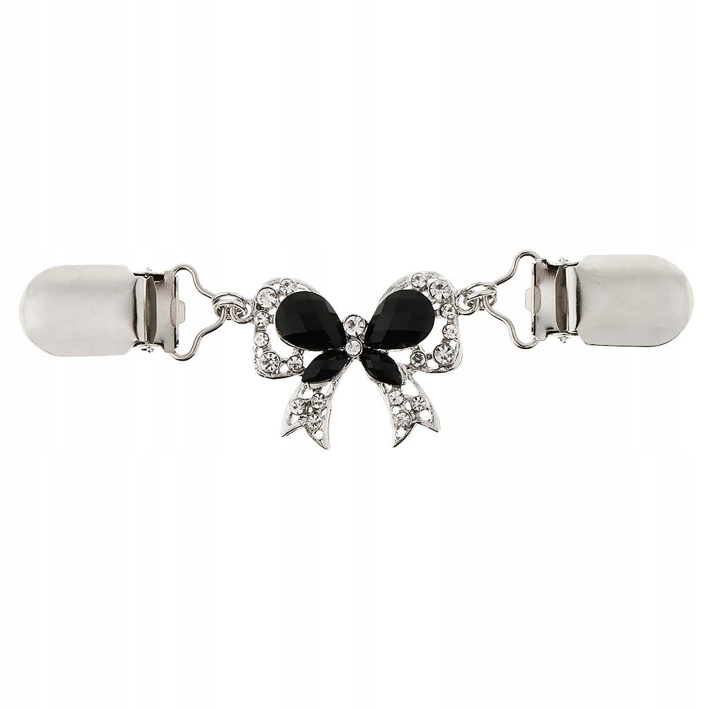 Rhinestone Sweter Cardigan Clip Guard Clip Szal Marka bez marki