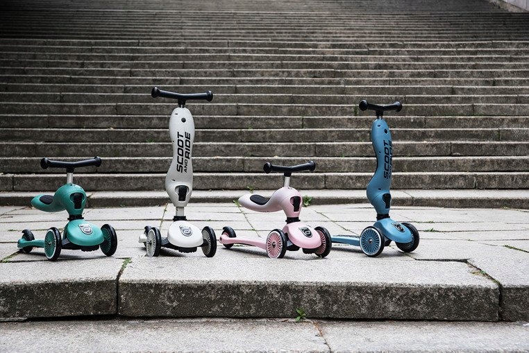 HULAJNOGA JEŹDZIK SCOOTANDRIDE SCOOT&RIDE 2W1 Klasa łożysk ABEC-7