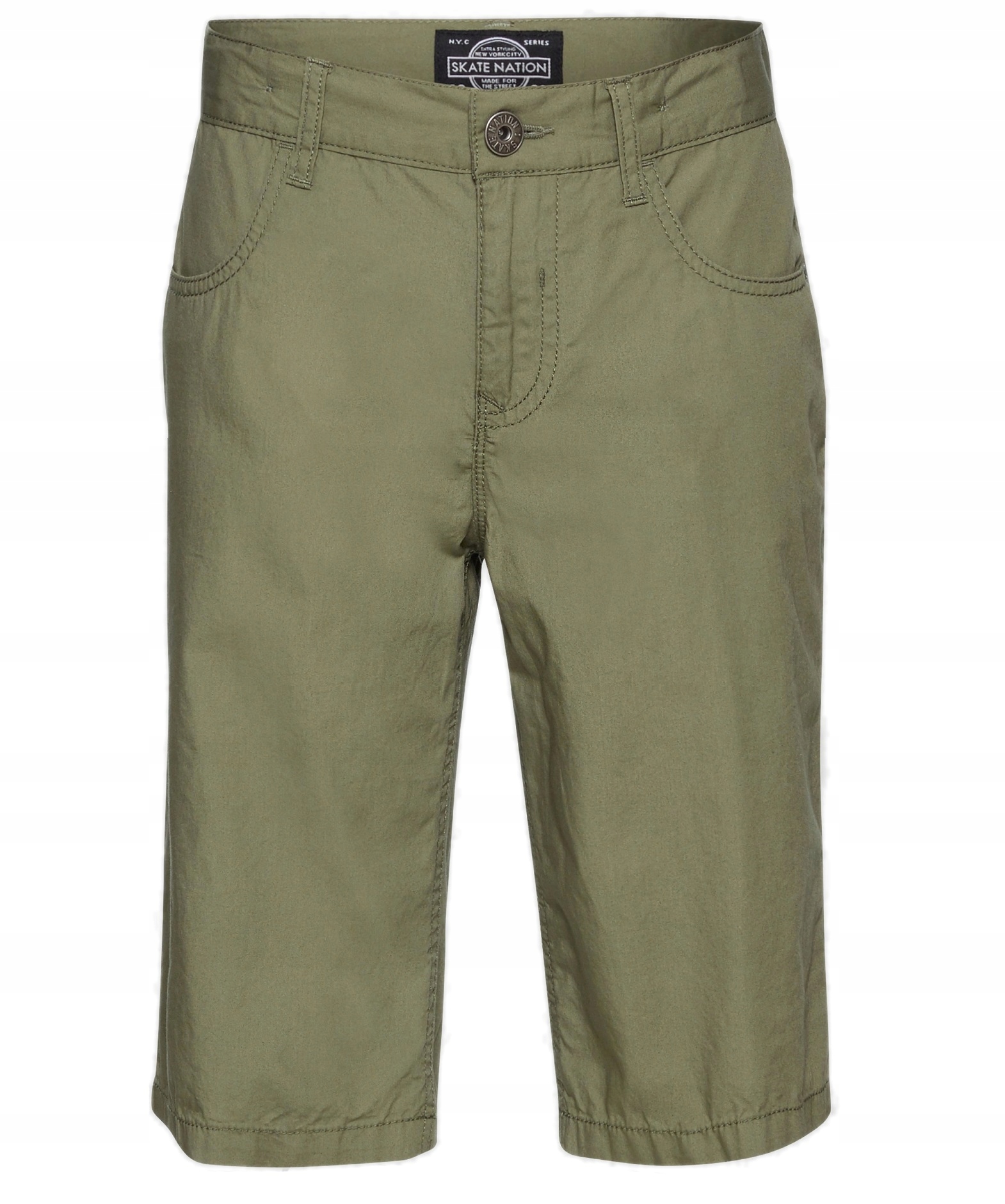 

C&a Spodenki Chinosy Cienkie Khaki 134