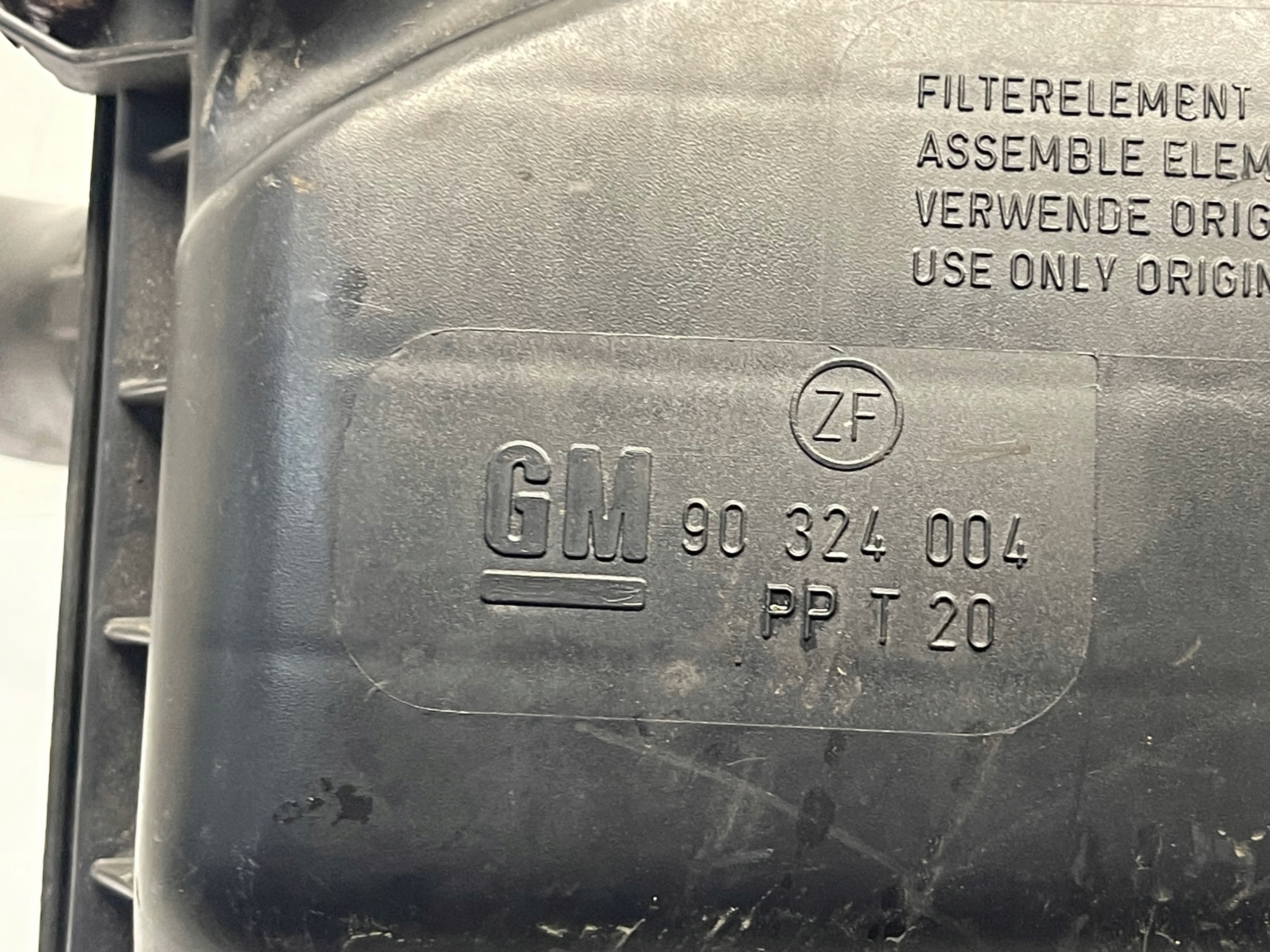 OPEL VECTRA B Gehäuse filter luft 4609185906