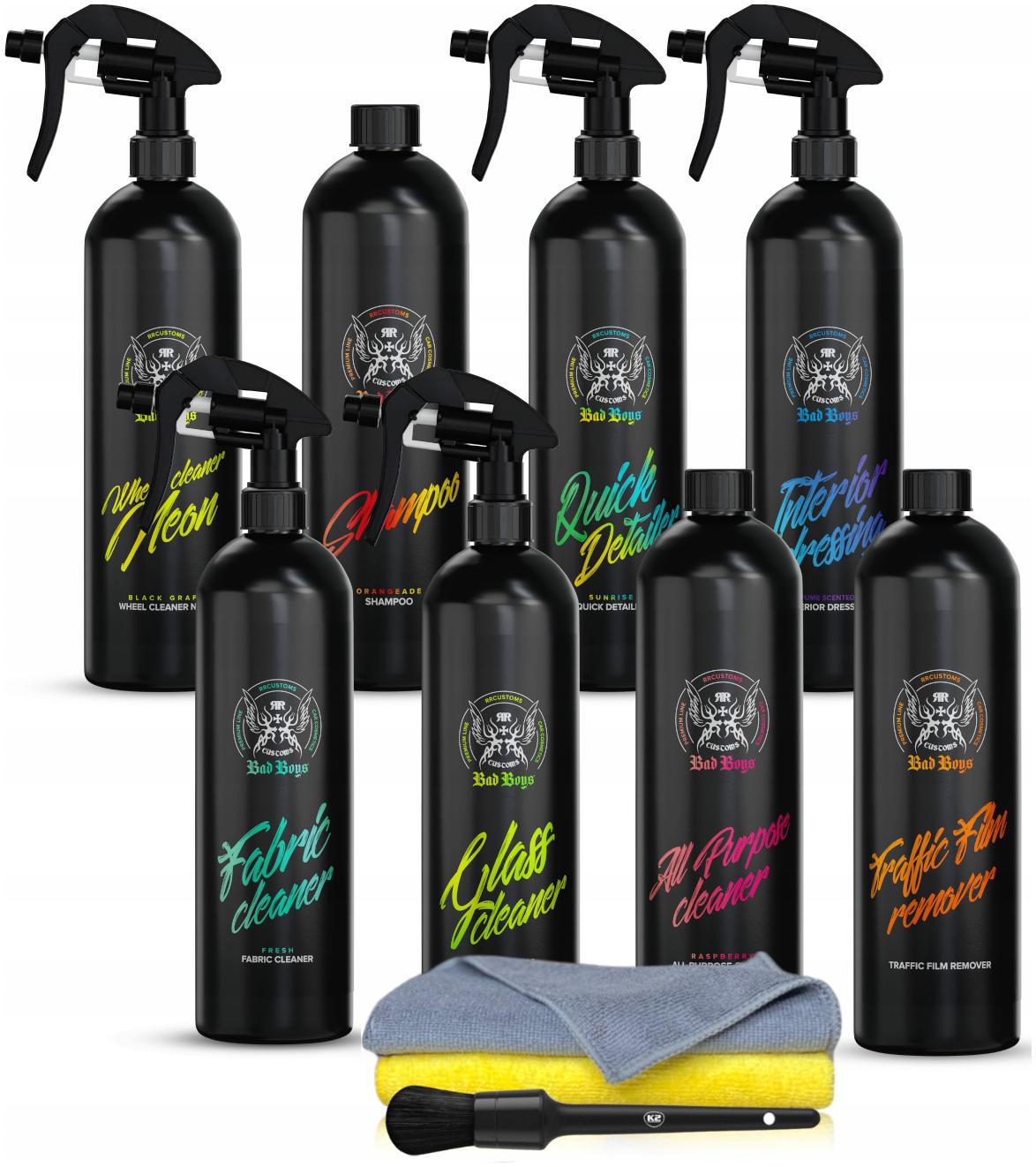 RR Customs RRC Bad Boys Mega Zestaw Kosmetyków Do Auta Detailing Prezent