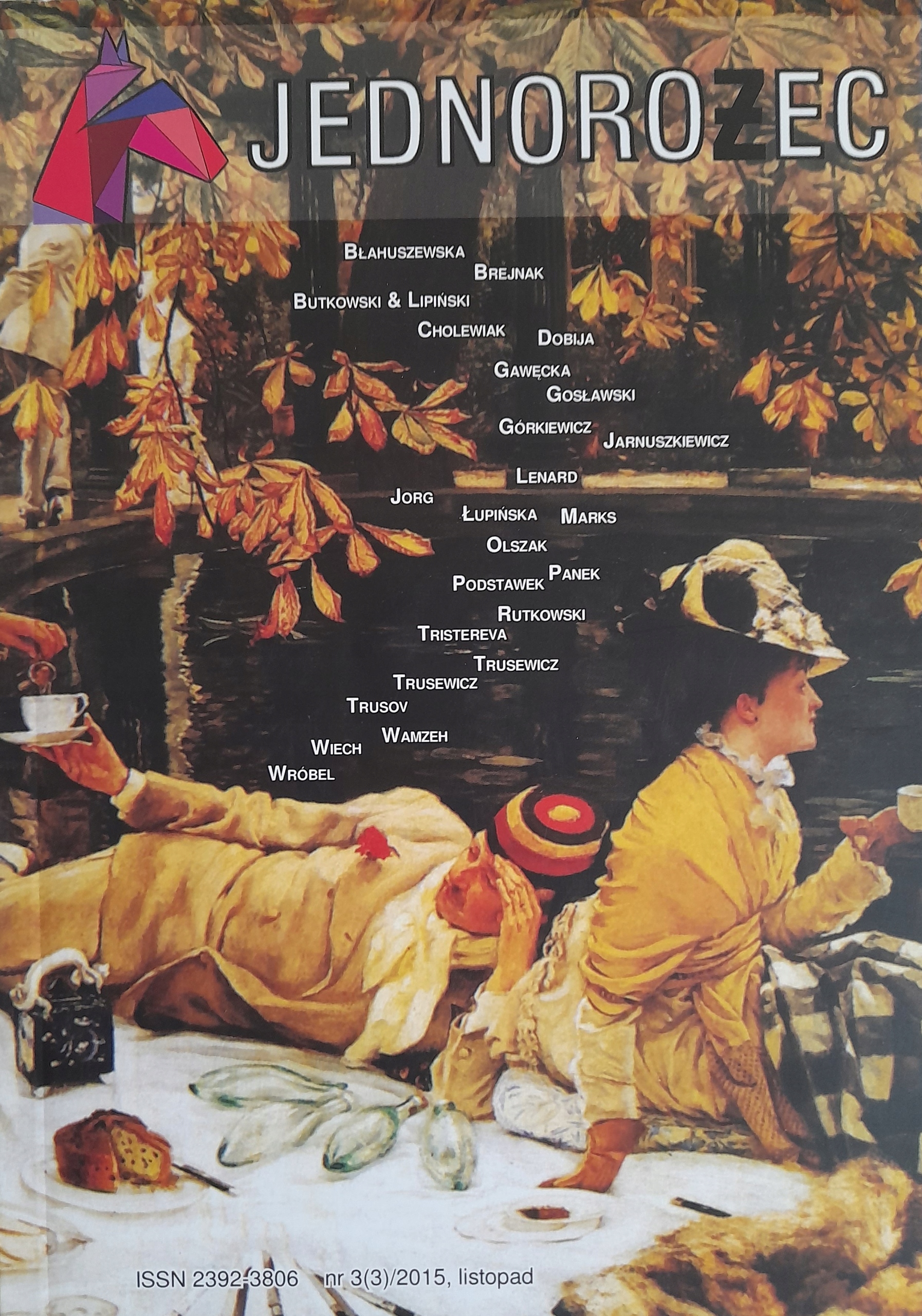 Jednorożec 3 / 2015 Uniwersytet Warszawski