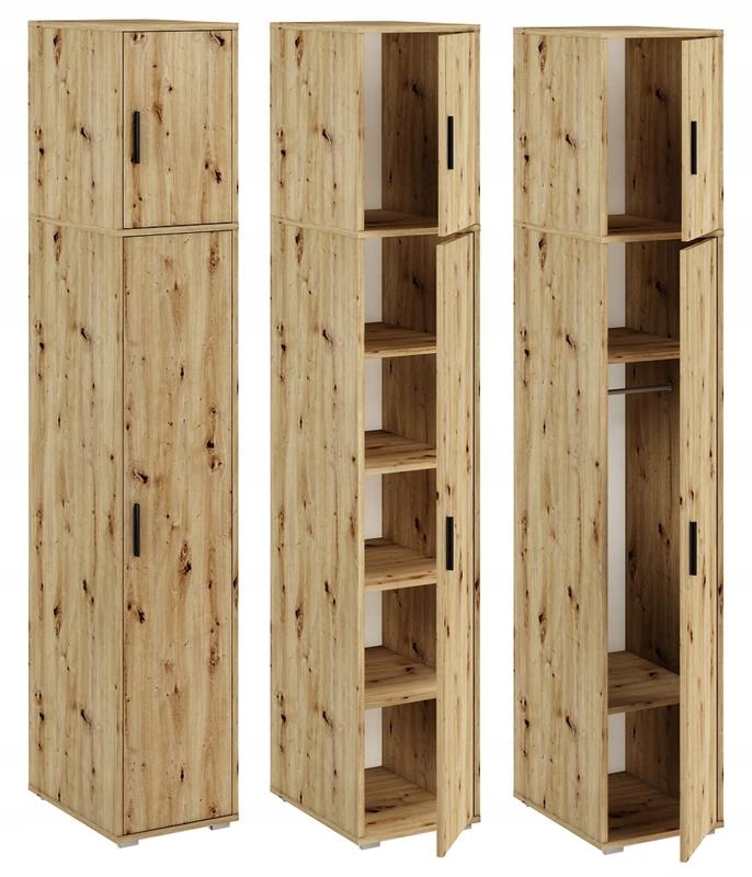 Skriňa Bodo 1D4P Artisan Nadstavba police a tyče Ufc