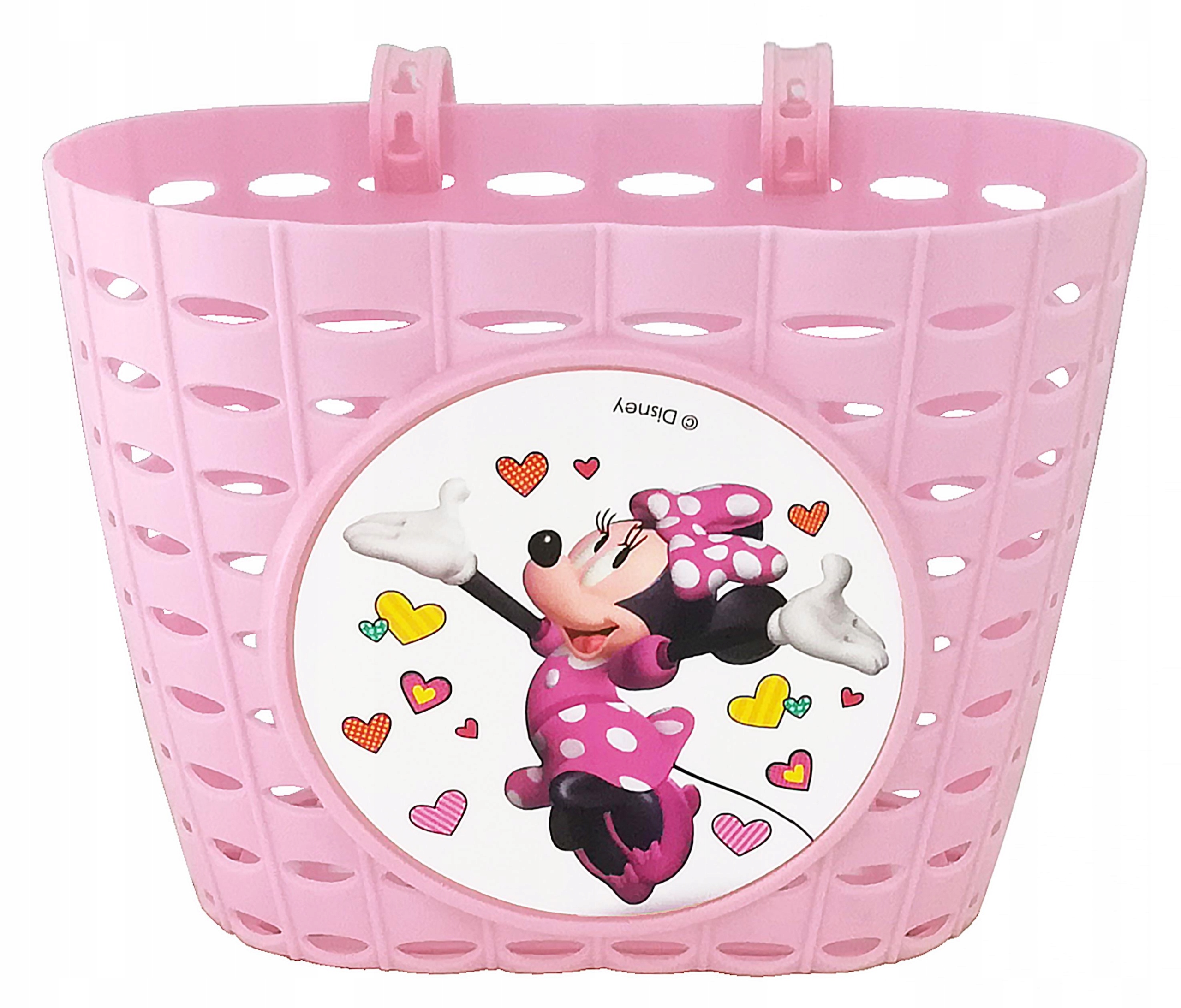 

Kosz rowerowy przedni Disney różowy
