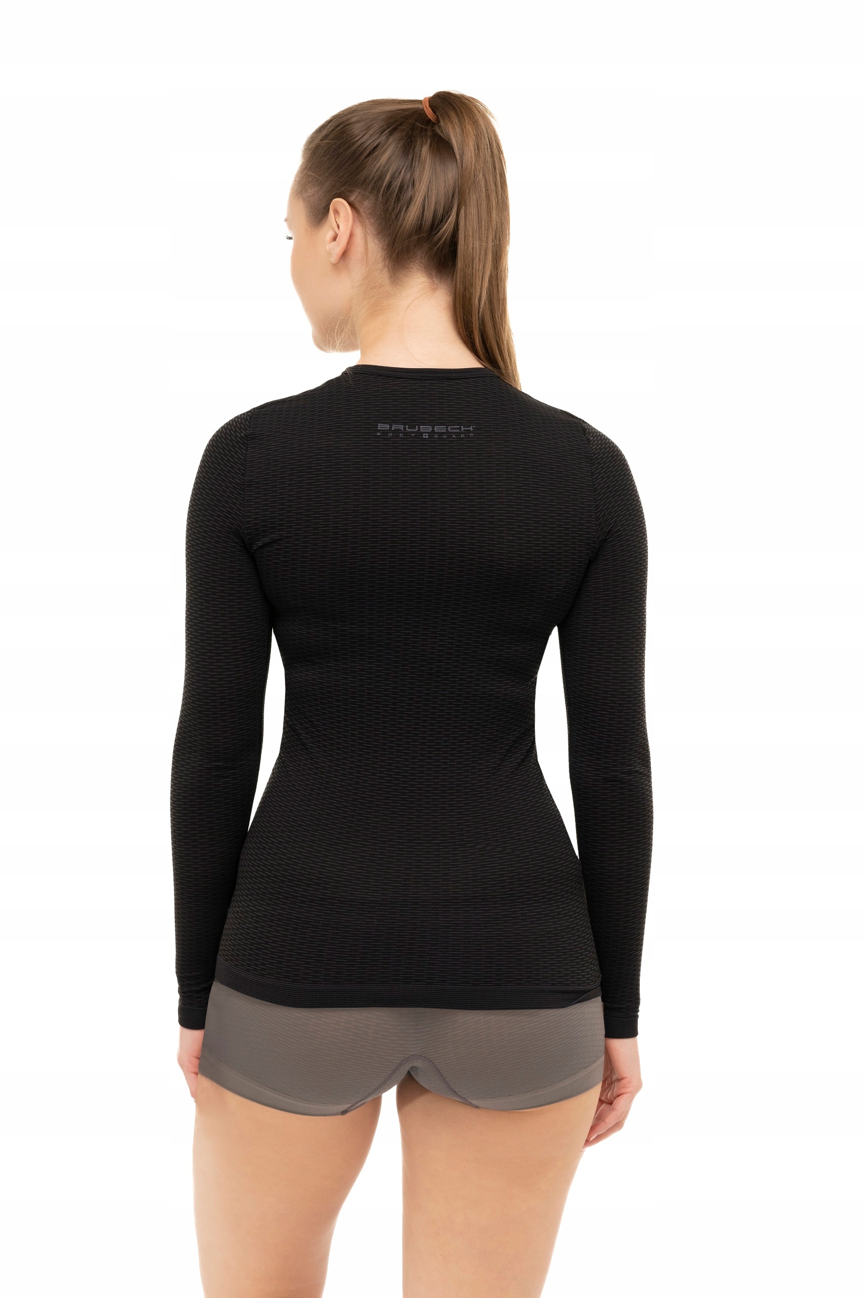 BRUBECK BASE LAYER KOSZULKA TERMOAKTYWNA UNISEX DŁUGI RĘKAW POTÓWKA XXL Rozmiar XXL