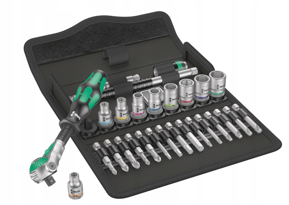 

Wera Grzechotka Zyklop Speed 1/4'' Zestaw 28 Cz.