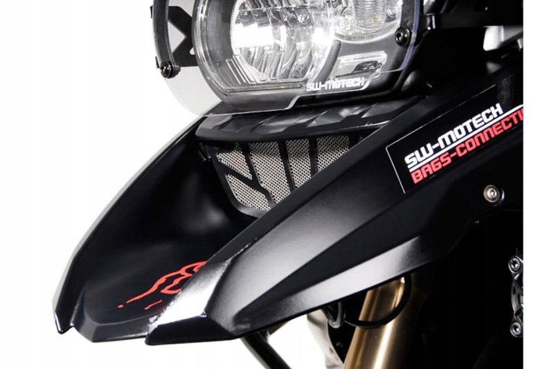 Kryt Chladiča Oleja Sw-motech Bmw R 1200 Gs Adv. (08-13) Čierny/silver