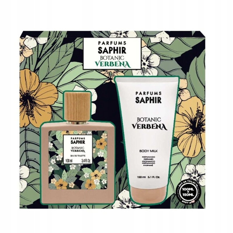 Dámský vonný set Saphir Botanic Verbena 100 ml