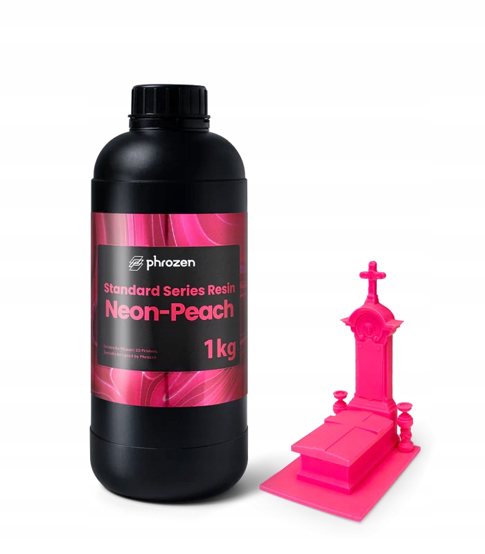 Uv pryskyřice Phrozen Neon Peach růžová 1 kg 1 l pro 3D tiskárnu