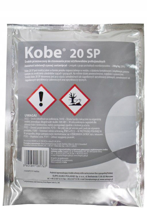 

Kobe 20SP 200g Szkodniki Słodyszek Stonka Mszyce