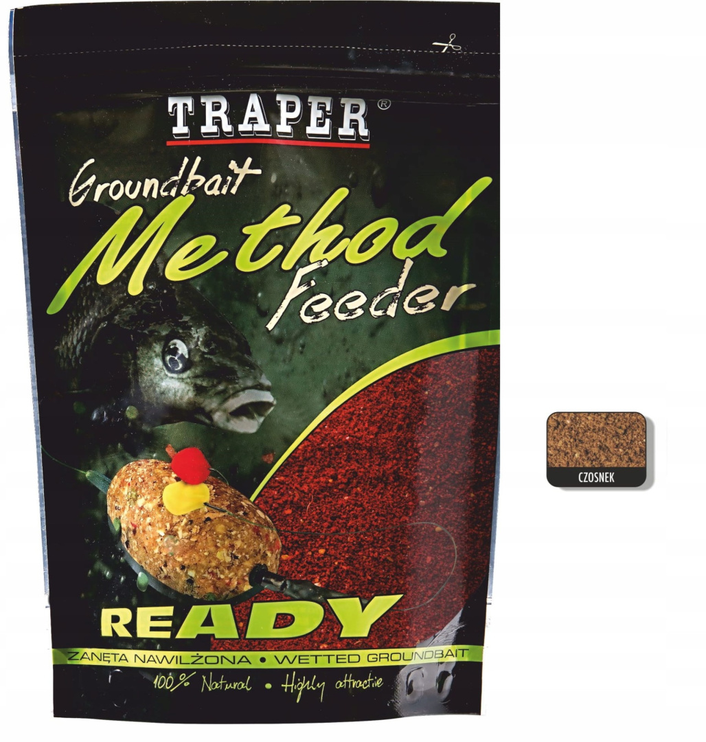 Traper Method Feeder Ready 750g Czosnek