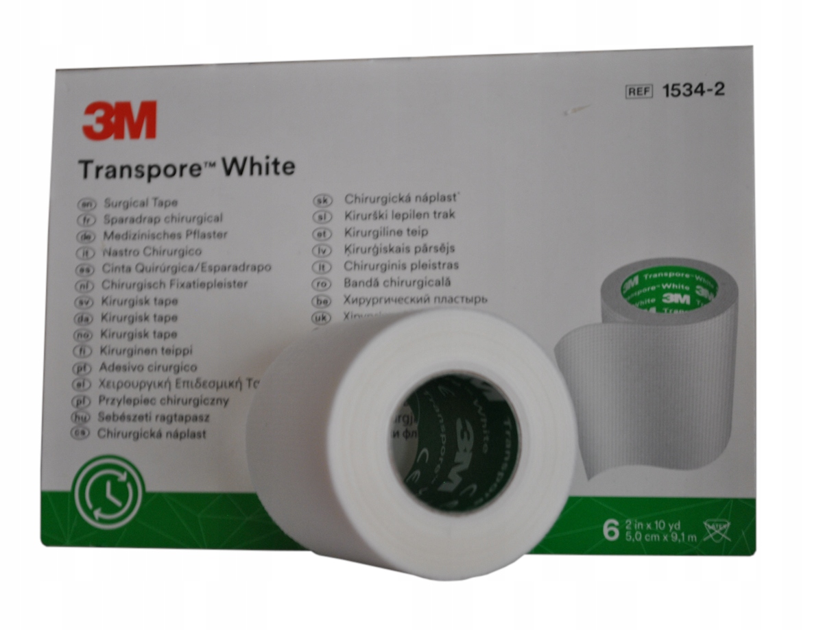 

Transpore White 3M Przylepiec 5cm x 9,1m 1SZT.