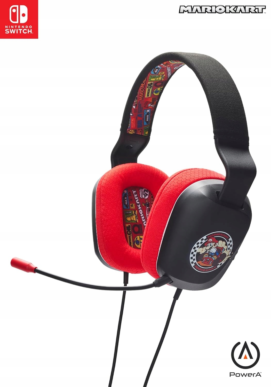 Słuchawki Gamingowe Mario Nintendo Switch dla Dzieci