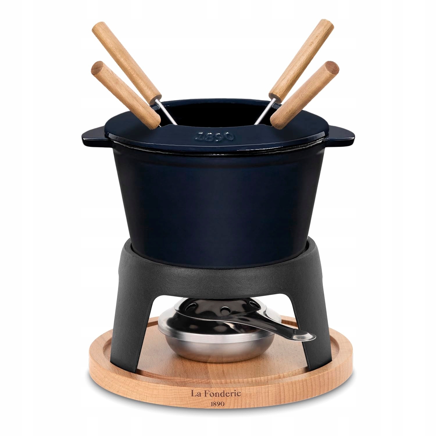 La Fonderie 1890 4-místný litinový fondue set