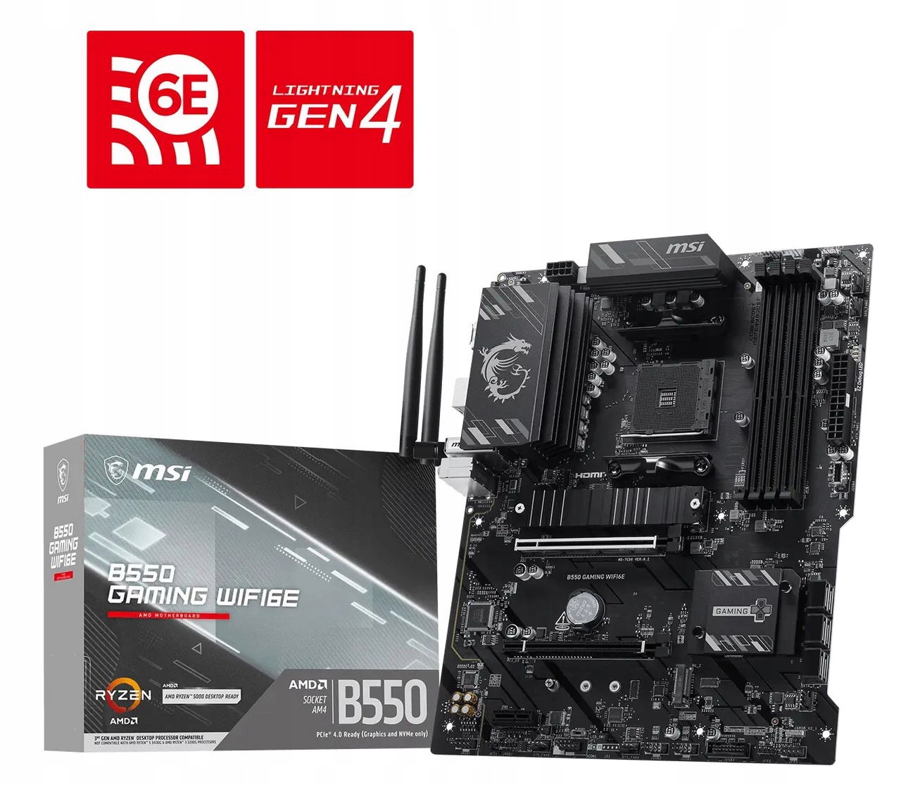 MSI B550 GAMING WIFI6E
