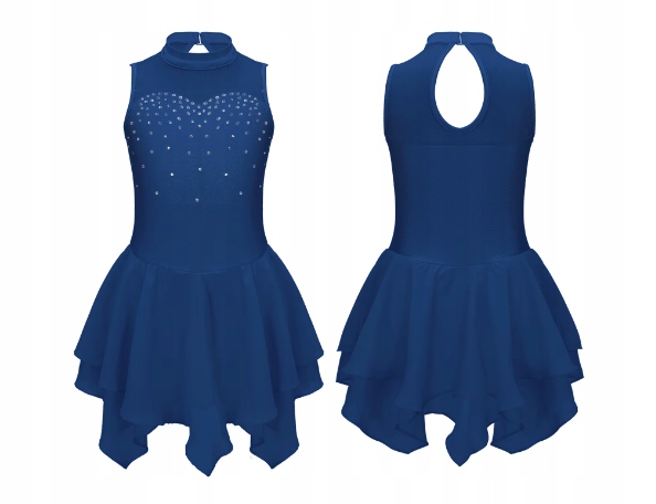 Strój Do Gimnastyki 134 Balet Body Sukienka Tutu Do Tańca 2667