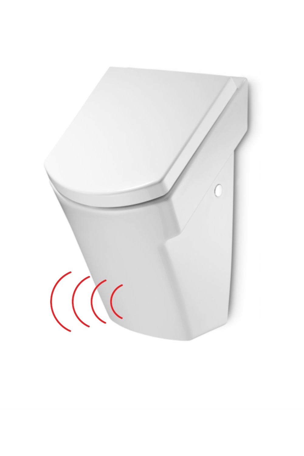 Pisoár Roca Hall s krytom a splachovacím automatom