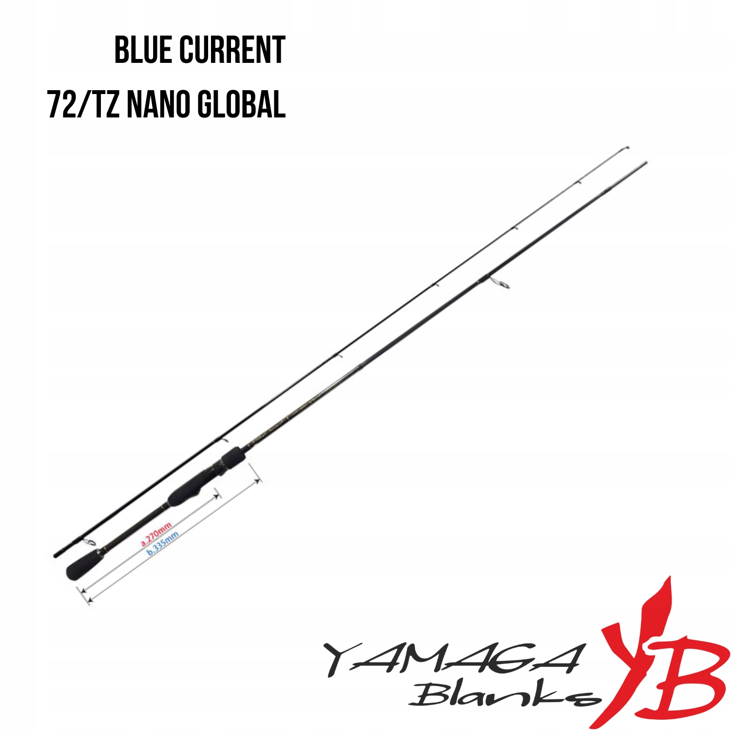 Wędka spinningowa Yamaga Blanks BlueCurrent 72/TZ Nano Global