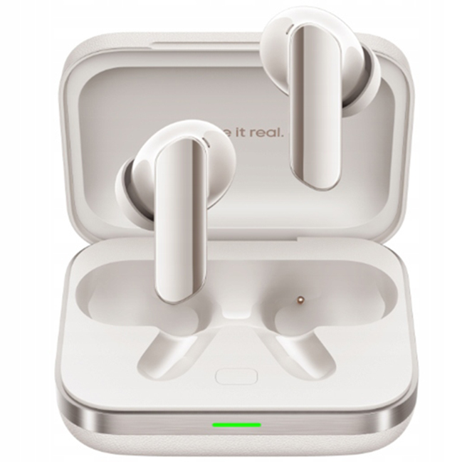 Słuchawki dokanałowe Realme Buds Air 7 Pro Anc Beżowy