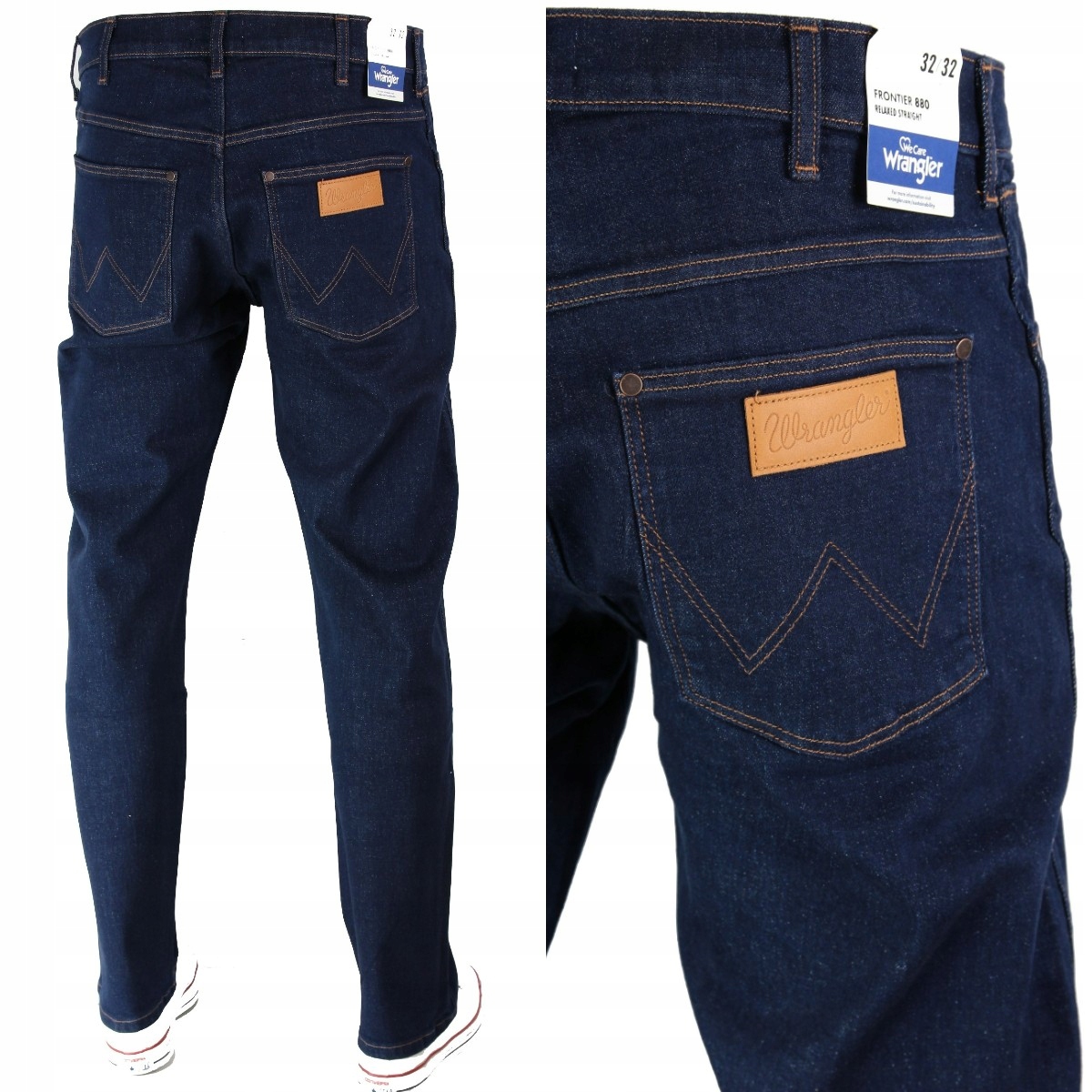 WRANGLER FRONTIER JEANS STRAIGHT RELAXED _ W36 L32