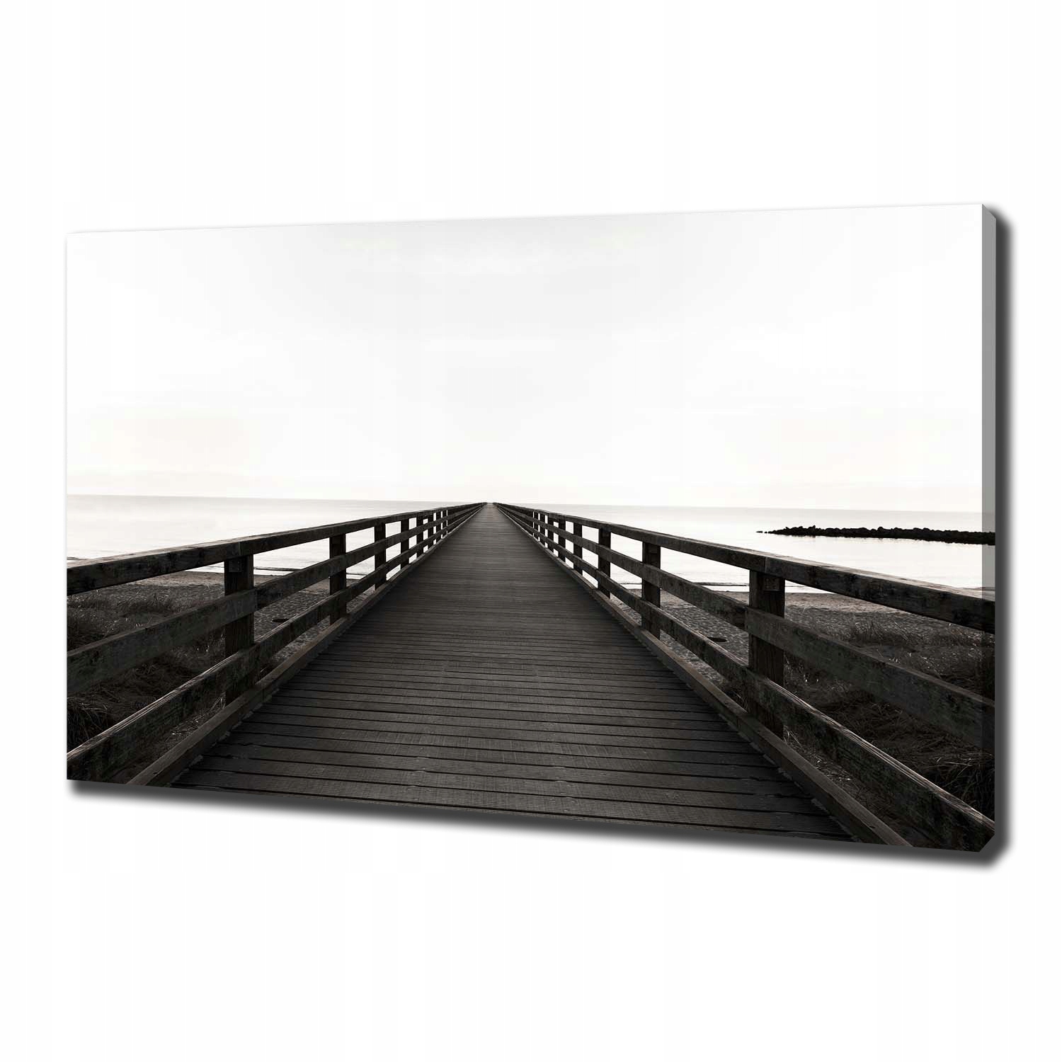 

Foto obraz na płótnie Drewniane molo 100x70 cm