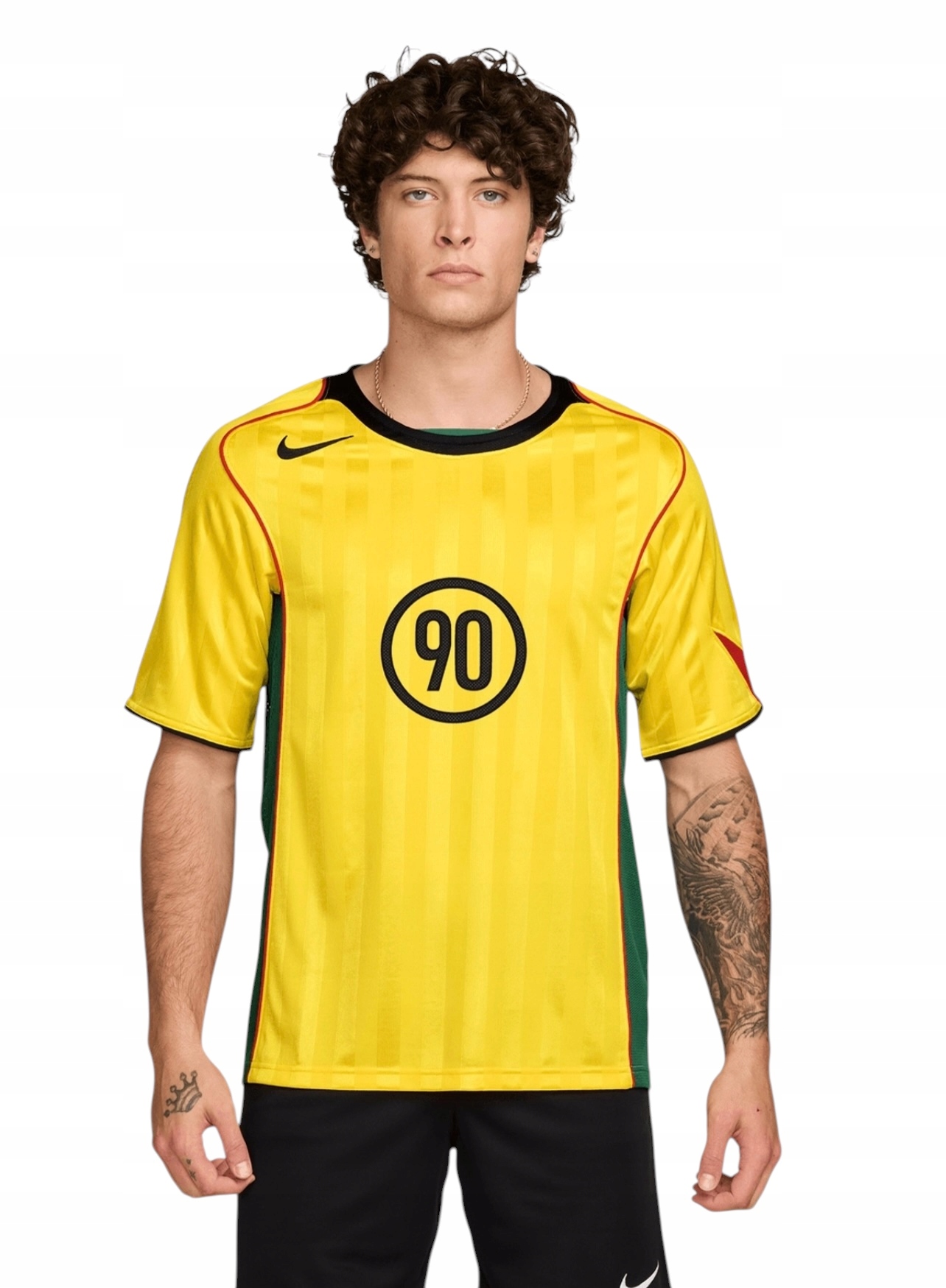 Męska Koszulka Piłkarska Sportowa Dri-fit Nike Total 90 IB4218-719 r. L