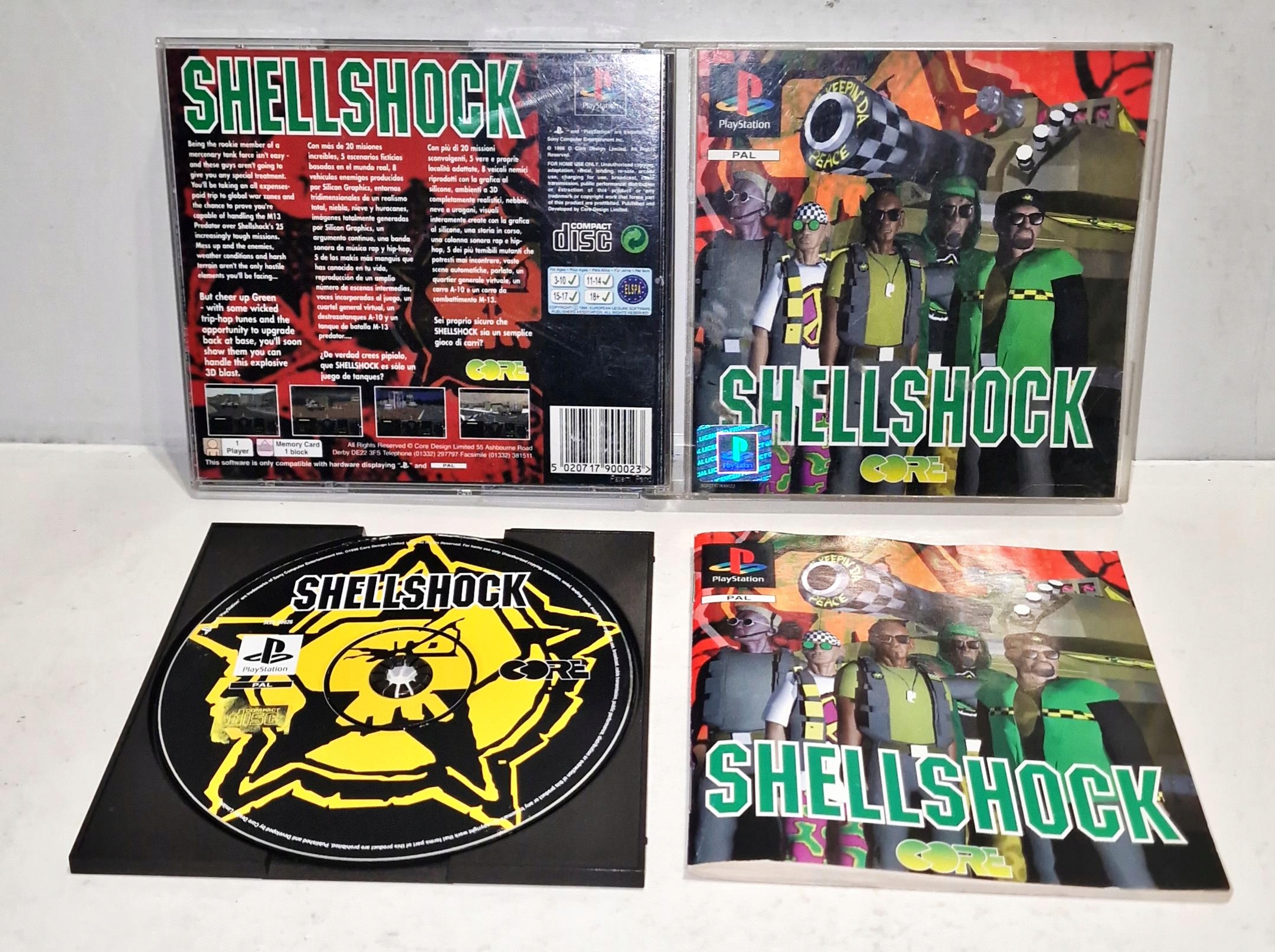 Gra Shellshock PSX 3XA