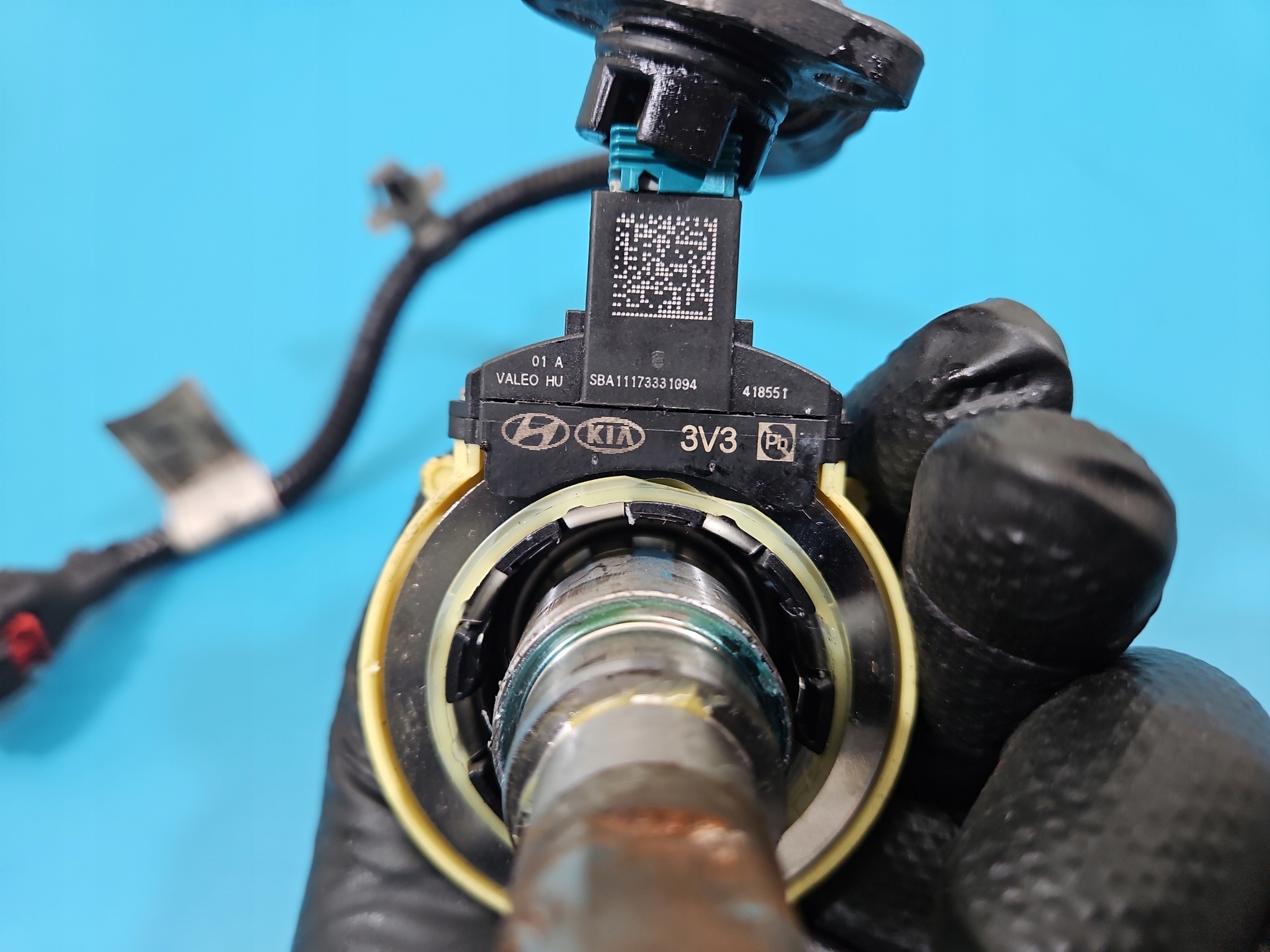 датчик угла поворота руля kia STINGER J5577-76200 6