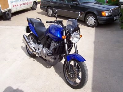Crashpady Classic Rg Racing Honda CBF500 04-12 Čierne