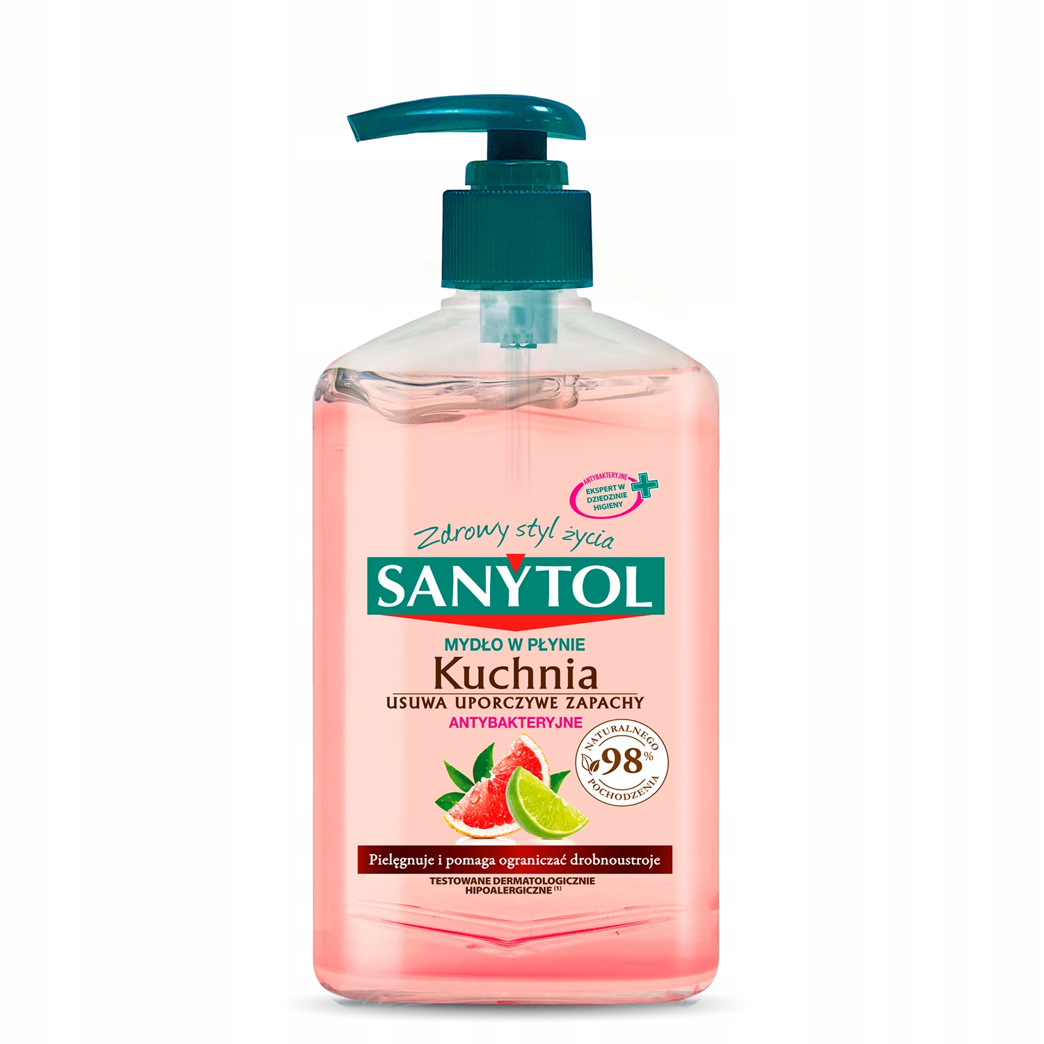 

Sanytol Antybakteryjne mydło do kuchni 250ml