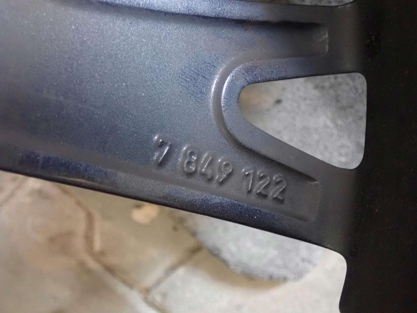 disk disk BMW 5x112 ET47 7J 17" 7849122