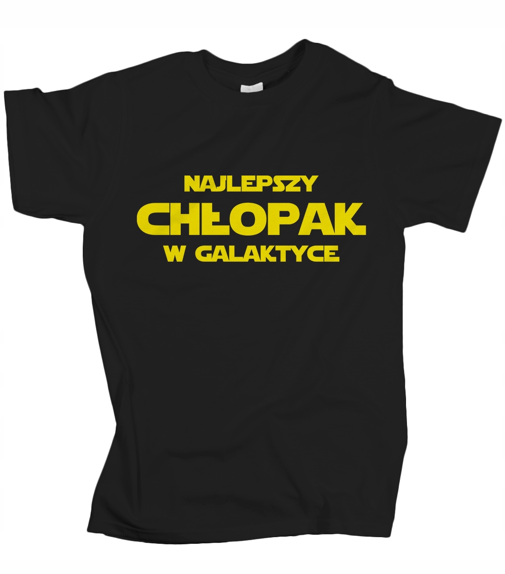 

Koszulka męska Najlepszy chłopak w galaktyce XL